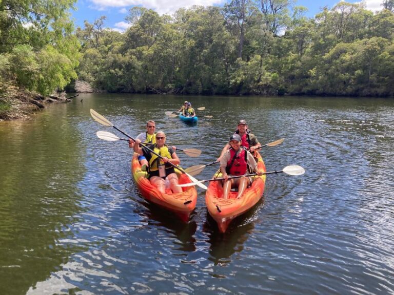 Margaret River: Guided Kayaking & Winery Tour With Lunch