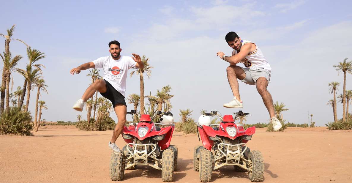 1 marrakech palmeraie guided quad tour with tea break Marrakech: Palmeraie Guided Quad Tour With Tea Break