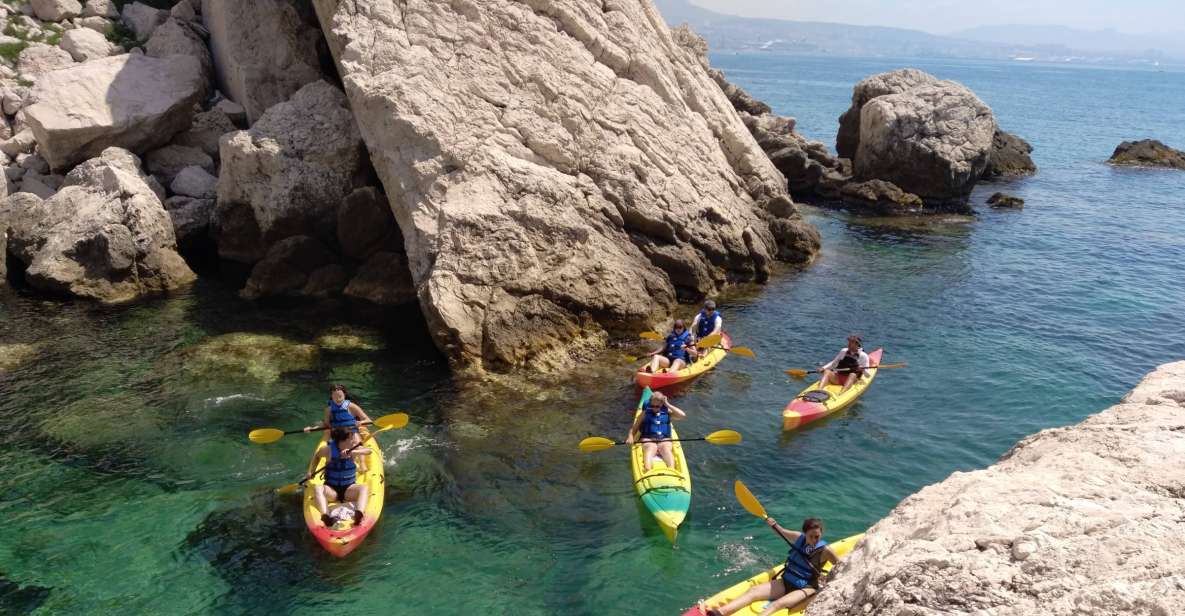 1 marseille cote bleue calanques half day kayak tour Marseille: Côte Bleue Calanques Half-Day Kayak Tour