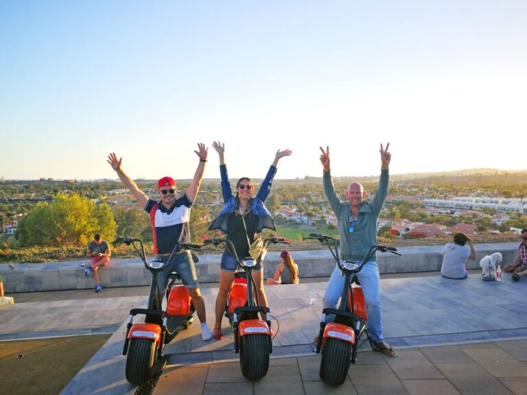 Maspalomas: Rental E-Scooter Chopper 2 Seat