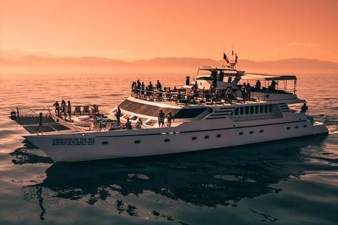 1 mega yacht whale watching sunset tour all inclusive Mega Yacht Whale Watching Sunset Tour [All-Inclusive]