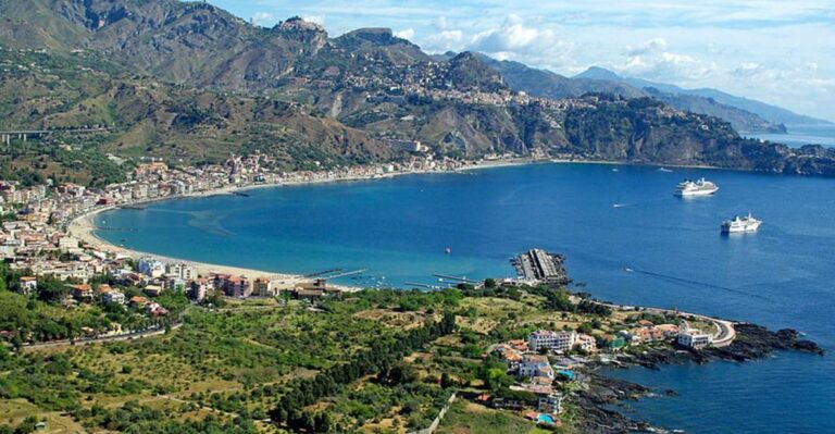 Messina: Private Day Trip to Taormina and Etna Winery Visit