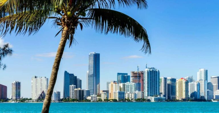 Miami: Guided City Tour and Boat Ride