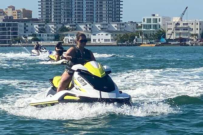 Miami Jet Ski and Pontoon Sightseeing Combo of South Beach