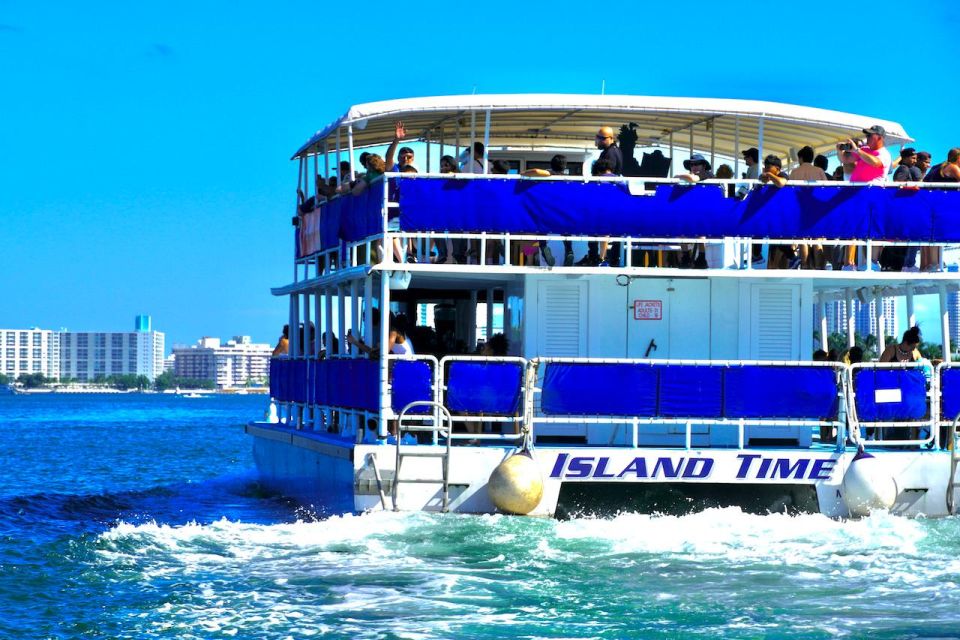 1 miami skyline boat tour waterfront views on biscayne bay Miami Skyline Boat Tour – Waterfront Views on Biscayne Bay