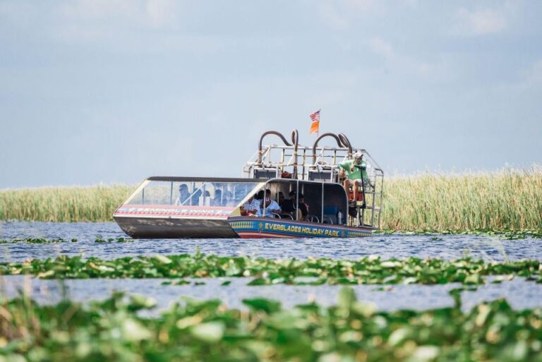 Miami: Wild Everglades Airboat Ride and Gator Encounters