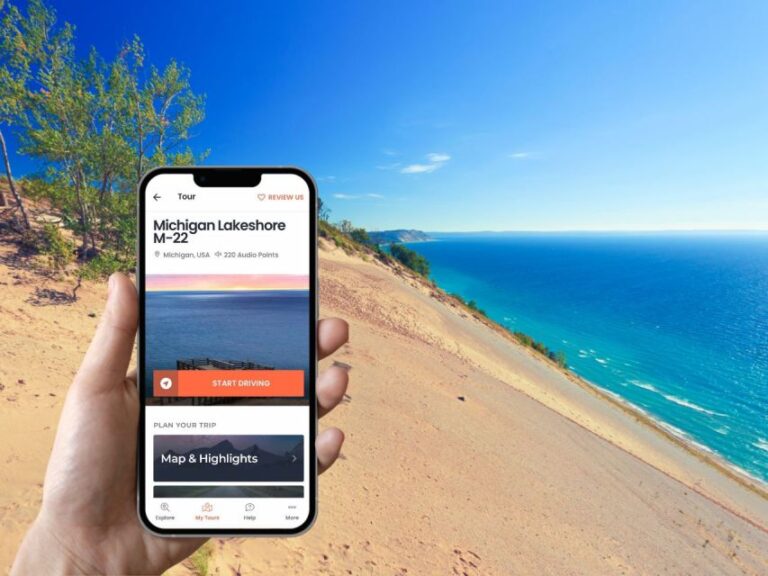 Michigan Lakeshore, M-22: Self-Guided Audio Driving Tour