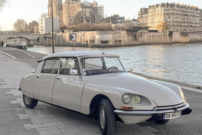 Midnight in Paris Tour on a Classic Citroën DS With Open-Roof