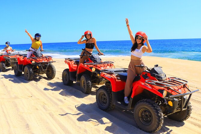 Migrino Beach & Desert ATV Tour in Cabo by Cactus Tours Park