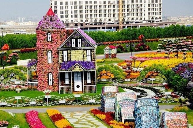 Miracle Garden Dubai Tour With Ticket