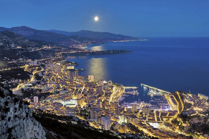 Monaco by Night – Shared and Guided Tour From Nice