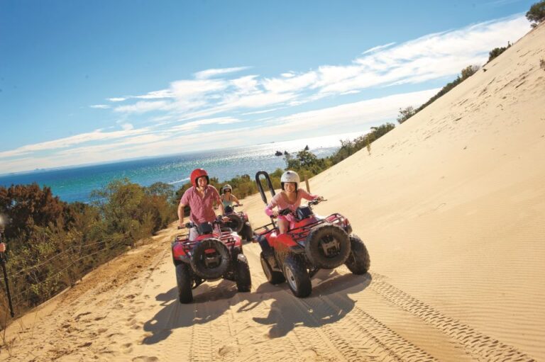 Moreton Island: Tangalooma Quad Bikes and Dolphin Viewing