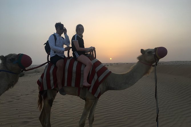 Morning Camel Trekking Dubai Tours for 2 to 14 People