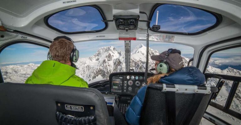 Mount Cook: 20-Minute Alpine Vista Helicopter Flight