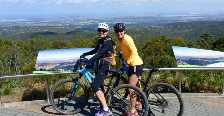 Mount Lofty Downhill Bike Tour & Cleland Wildlife Park Visit