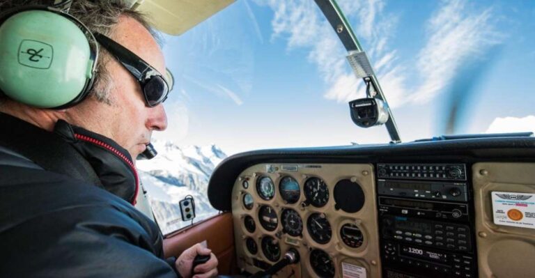 Mt Cook: 55-Minute Scenic Flight in Helicopter or Ski Plane