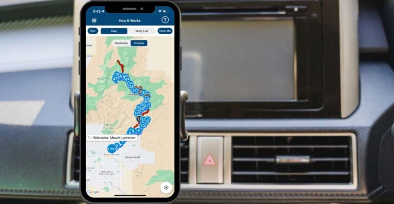 Mt. Lemmon Scenic Byway Self-Guided Audio Tour