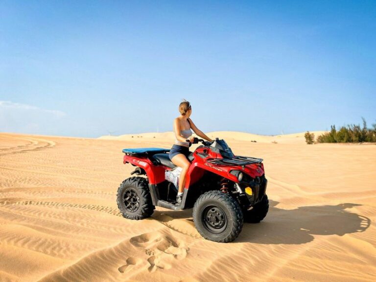 Mui Ne : White Sand Dunes Quad Bike (ATV) Rental Service