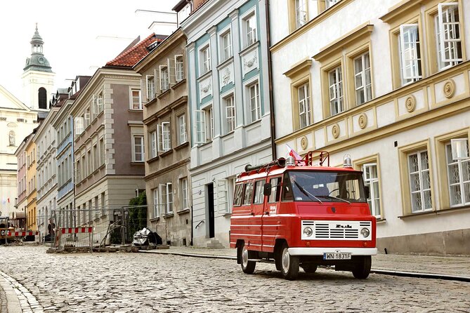 Must-Do Sites in Warsaw: Retro Car Private Tour With Hotel Pickup