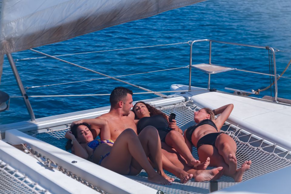 1 mykonos catamaran cruise with lunch drinks and transfer Mykonos: Catamaran Cruise With Lunch, Drinks and Transfer