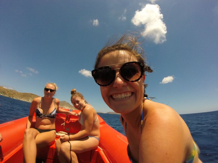 1 mykonos private boat trip and snorkeling sea safari Mykonos: Private Boat Trip and Snorkeling Sea Safari