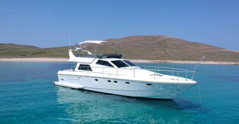 Mykonos: Private Cruise on Aegean Sea & Mykonian Platters