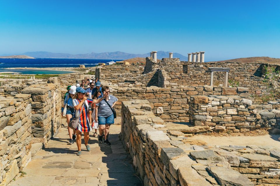 1 mykonos town archaeological site of delos guided day trip Mykonos Town: Archaeological Site of Delos Guided Day Trip