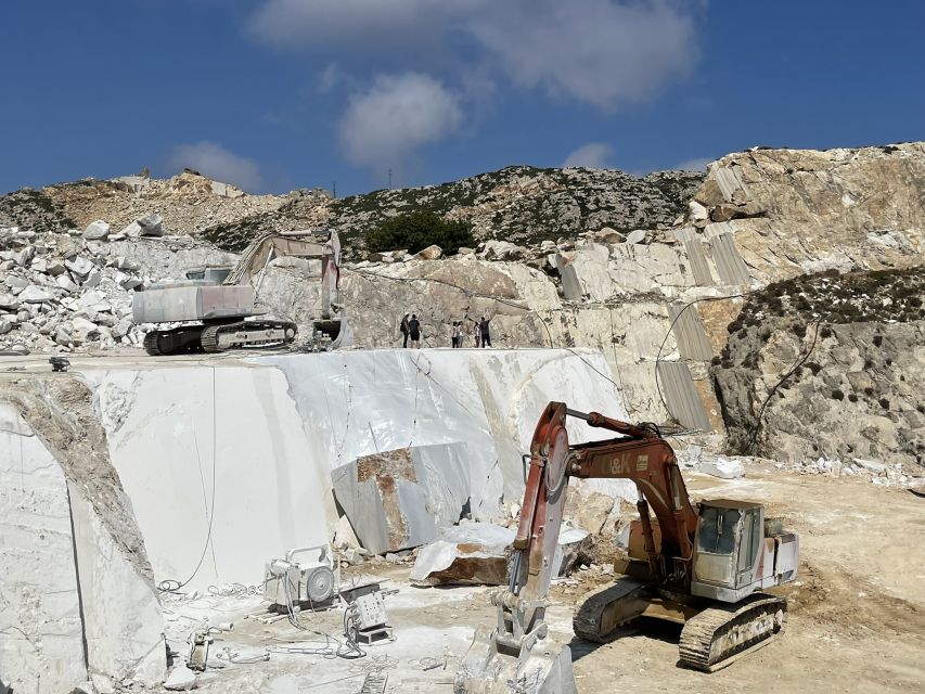 1 naxos private marble quarry visit and sculpting workshop Naxos: Private Marble Quarry Visit and Sculpting Workshop