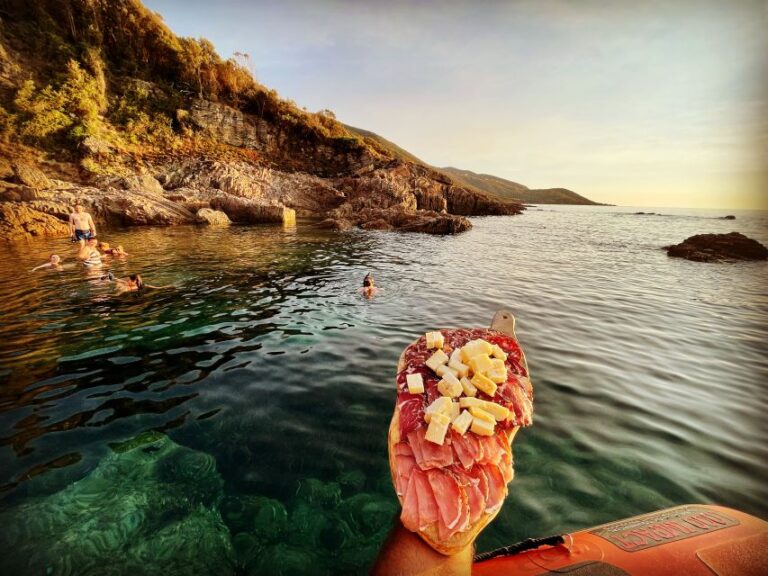 Near Ajaccio: Sanguinaires Islands Boat Trip Sunset Drinks