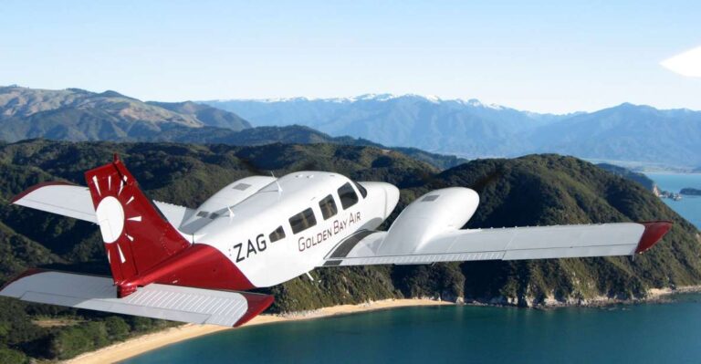 Nelson: Abel Tasman Cruise-Fly Day Tour