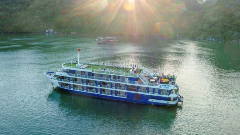 New 2 Day 1 Night on 5 Star Cruise in Halong Bay With Meals
