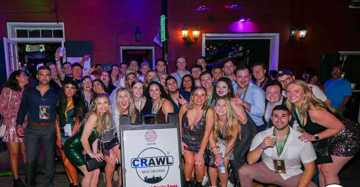 New Orleans: VIP Bar and Club Crawl Tour With Free Shots - Experience Highlights