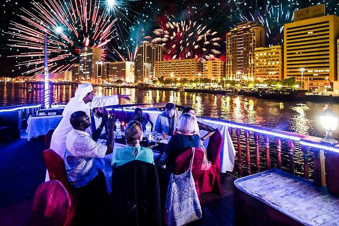 1 new years eve burj khalifa fireworks cruise in dubai gala dinner New Years Eve Burj Khalifa Fireworks Cruise in Dubai-Gala Dinner