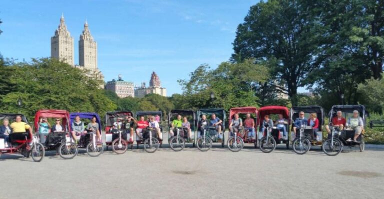 New York City: Classic Central Park Guided Pedicab Tour