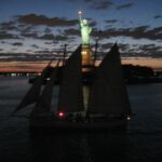 1 new york city lights schooner sail New York City Lights Schooner Sail