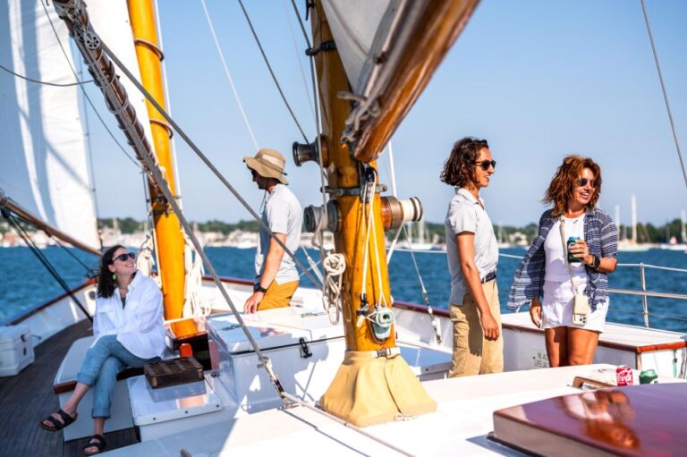 Newport Sightseeing Sunset Sail on Schooner Madeleine