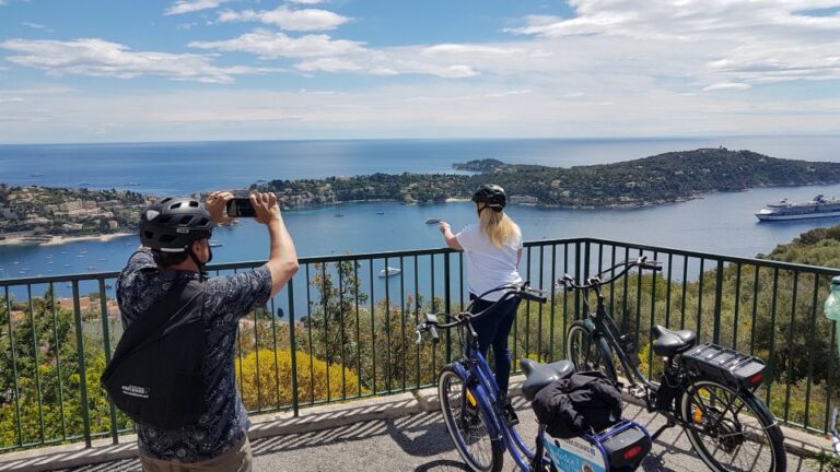 Nice: Panoramic French Riviera E-Bike Tour