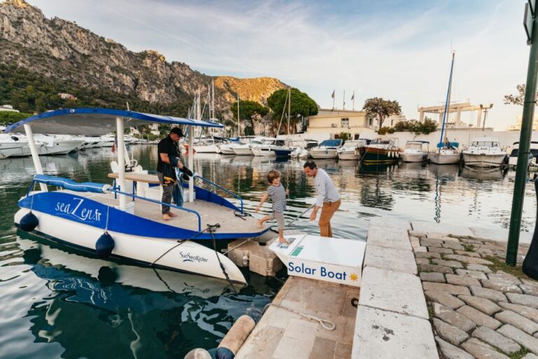 Nice: Private Evening Tour on Solar Powered Boat