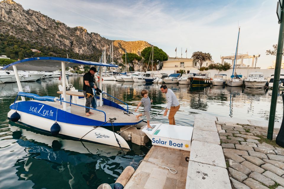 1 nice private evening tour on solar powered boat Nice: Private Evening Tour on Solar Powered Boat