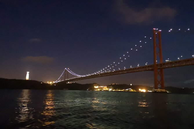 Night Sailing -MOONLIGHT Boat Tour -Exclusive Lisbon City Lights!