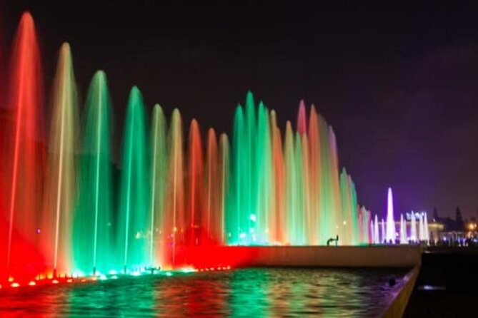 Night Show Magic Water Circuit Fuente De Lima