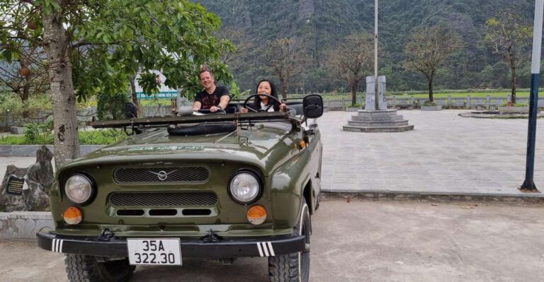 Ninh Binh Jeep Tour: 4 Hours to Hoa Lu Old Capital, Mua Cave