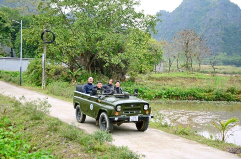 Ninh Binh Jeep Tour: Hoa Lu, Am Tien Cave, Mua Cave