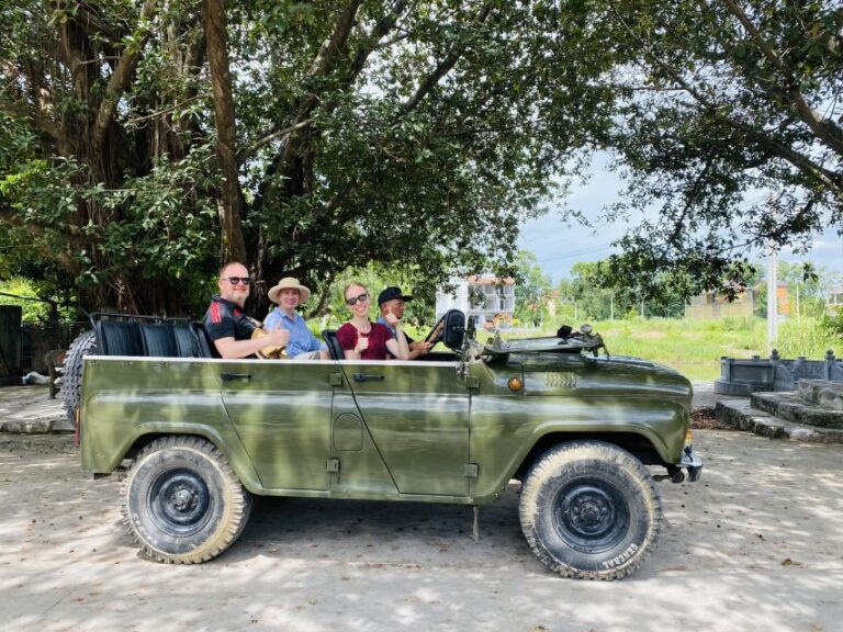 Ninh Binh Jeep Tours From Hanoi: Jeep Boat Daily Life