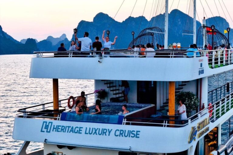 Ninh Binh Overnight Halong Bay Luxury 5 Stars Cruise