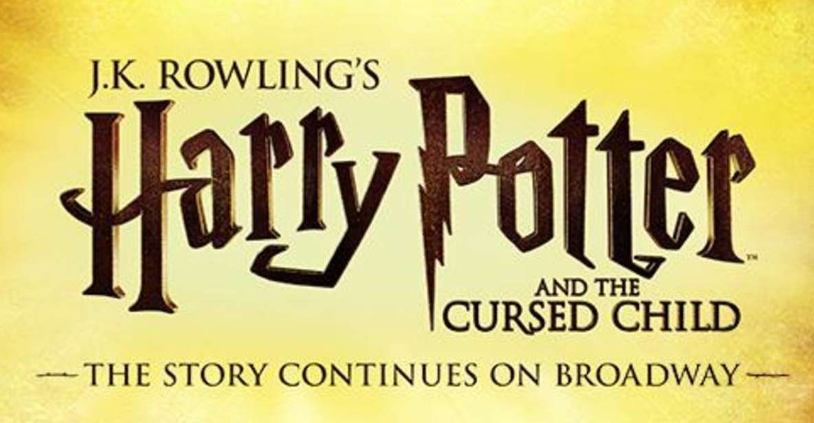 1 nyc harry potter and the cursed child broadway tickets NYC: Harry Potter and the Cursed Child Broadway Tickets