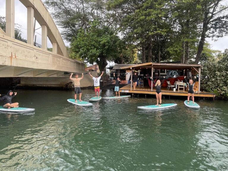 Oahu: North Shore Haleiwa Paddleboard River Adventure