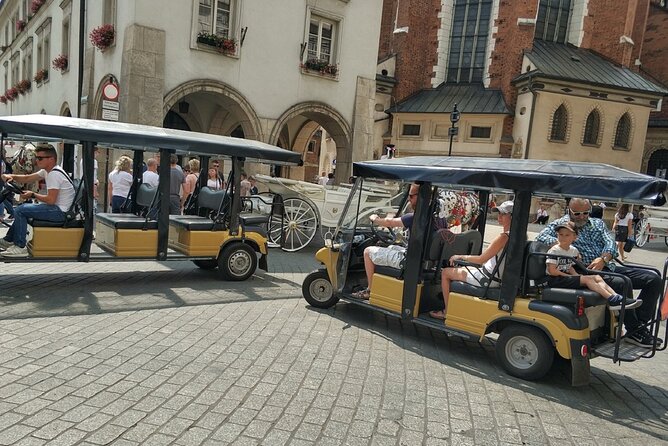 Old Town and Jewish Quarter by Golf Cart Schindlers Factory Museum Guided Tour