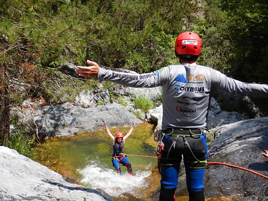 1 olympus canyoning course beginners to intermediate 2 Olympus Canyoning Course: Beginners to Intermediate