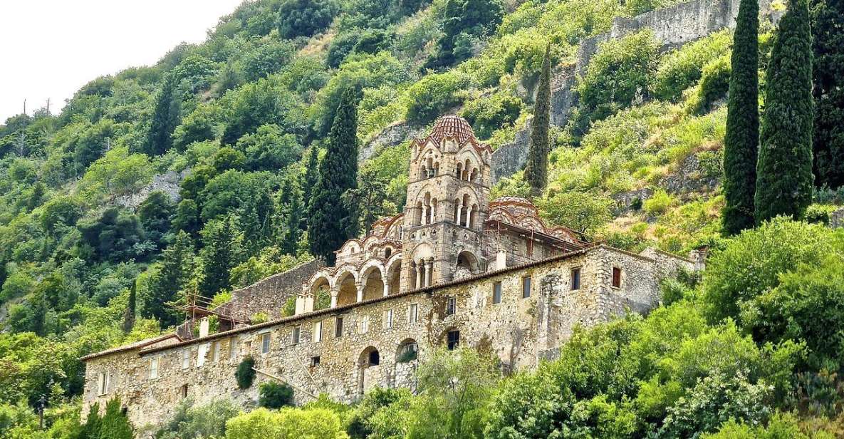 One Day Private Tour to Glory of Ancient Sparta and Mystras